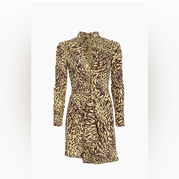 A.L.C Marcie Silk Mini Dress - Picture 2 of 7